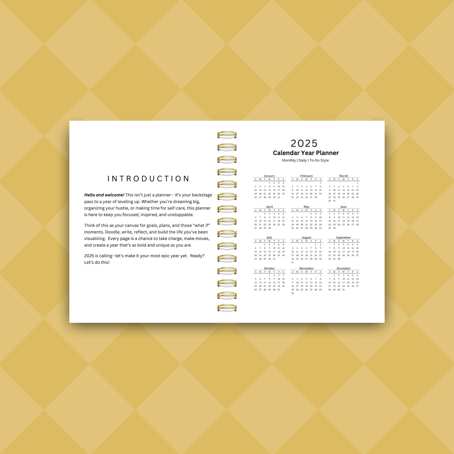 2025 Personalized Planner