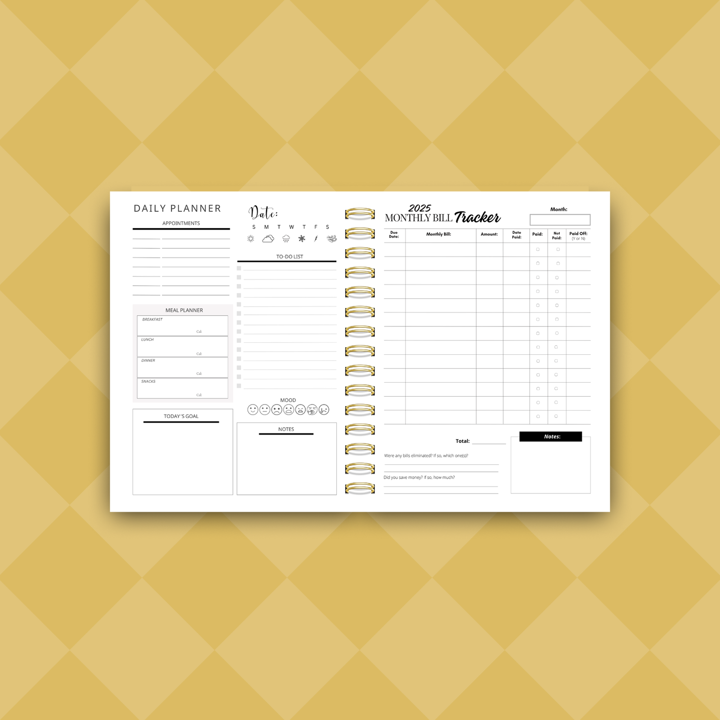 2025 Personalized Planner