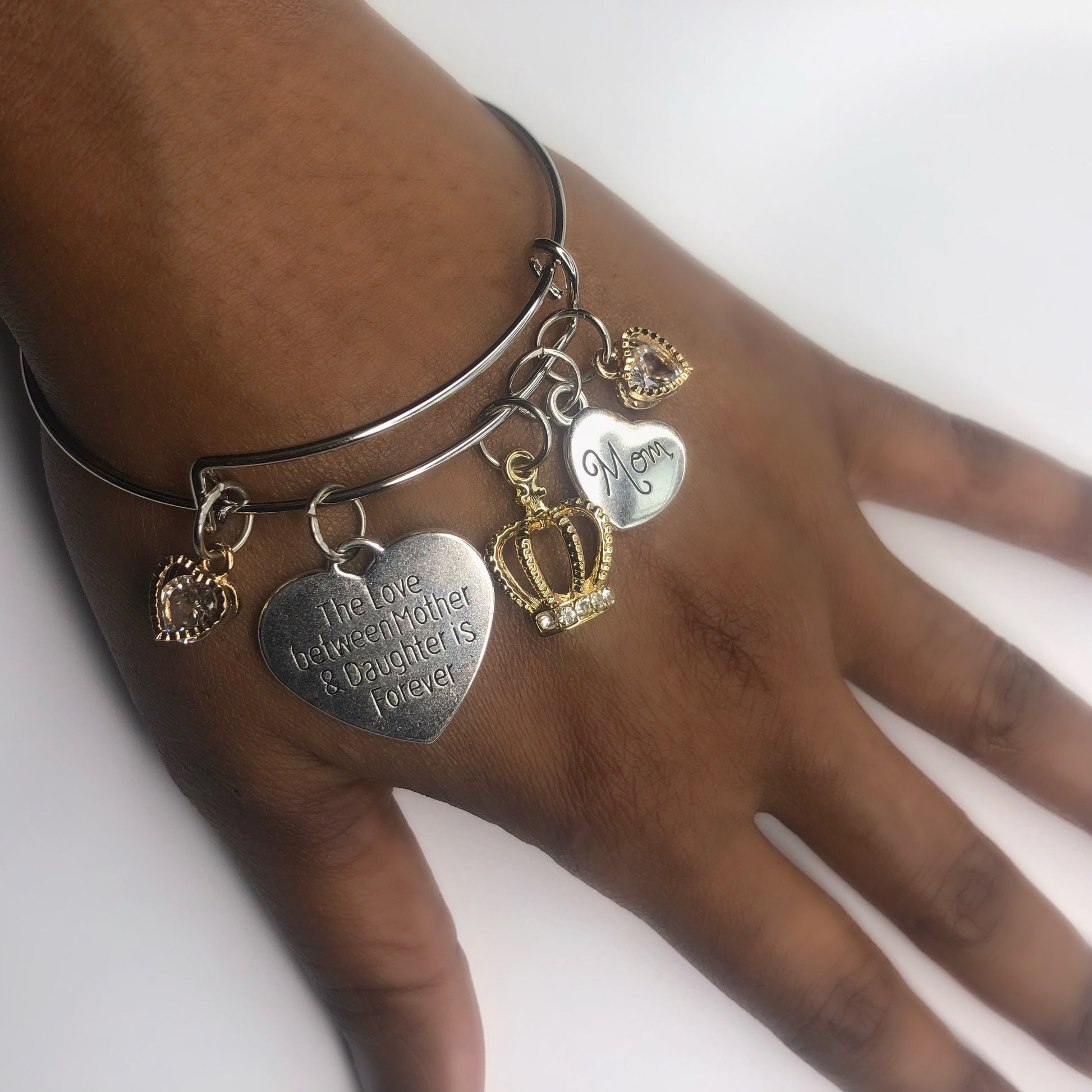 Silver Charm Bracelets | Intuitive Lashes and Accessories