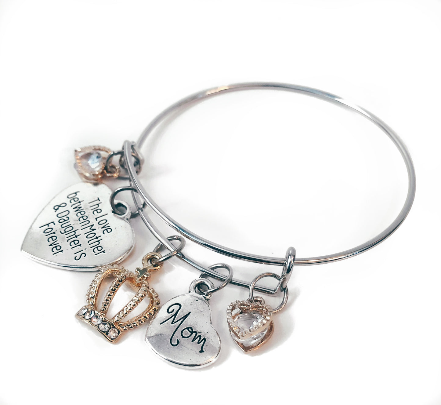 Silver Charm Bracelets | Intuitive Lashes and Accessories