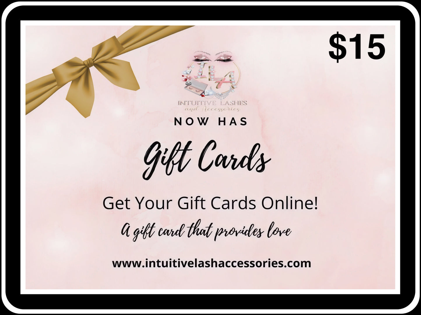 Intuitive Lashes and Accessories Gift Cards